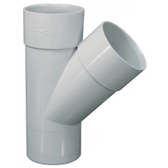 CULOTTE PVC MF 45° D.100 (NF-ME) - EVACUATION